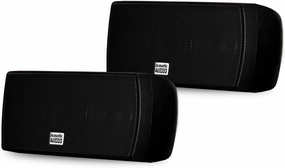 Acoustic Audio AA32CB Mountable Indoor Speaker Pair 600 Watts Black Bookshelf AA32CB-PR bookshelf speakers,compact stereo speakers,hi-fi shelf speakers,