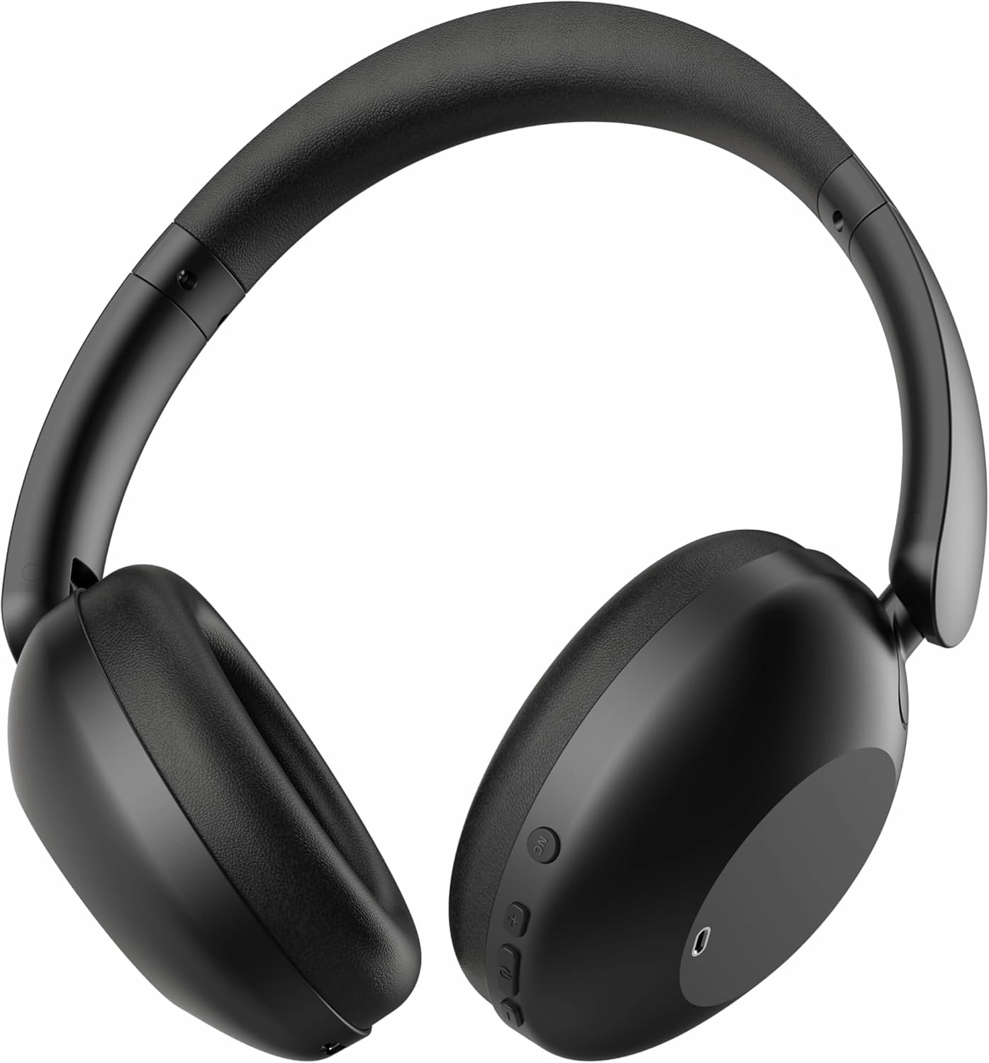Active Noise Cancelling Headphones, Over Ear Headphones with Mic, 60 Hours Play Time On Ear with Deep Bass, Foldable with HiFi Audio for Music (Dark Grey) noise cancelling headphones,ANC headphones,travel headphones,