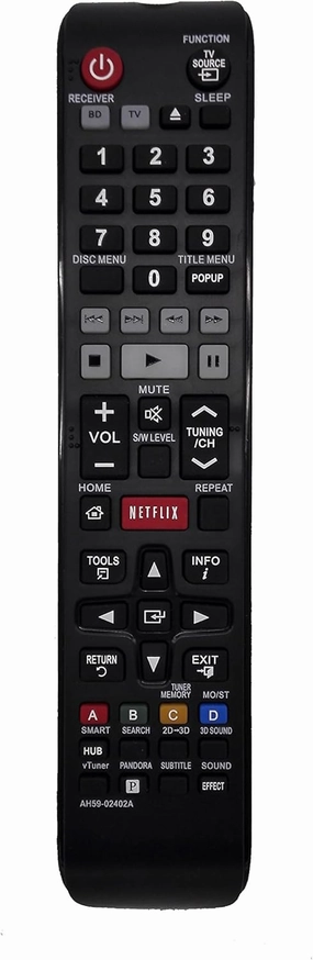 AH59-02402A Replace Remote Control for Samsung HTE4500ZA HTE6730WZA HTE5500WZA Home-Theater/BD/TV home cinema system,5.1 home theater,surround sound package,