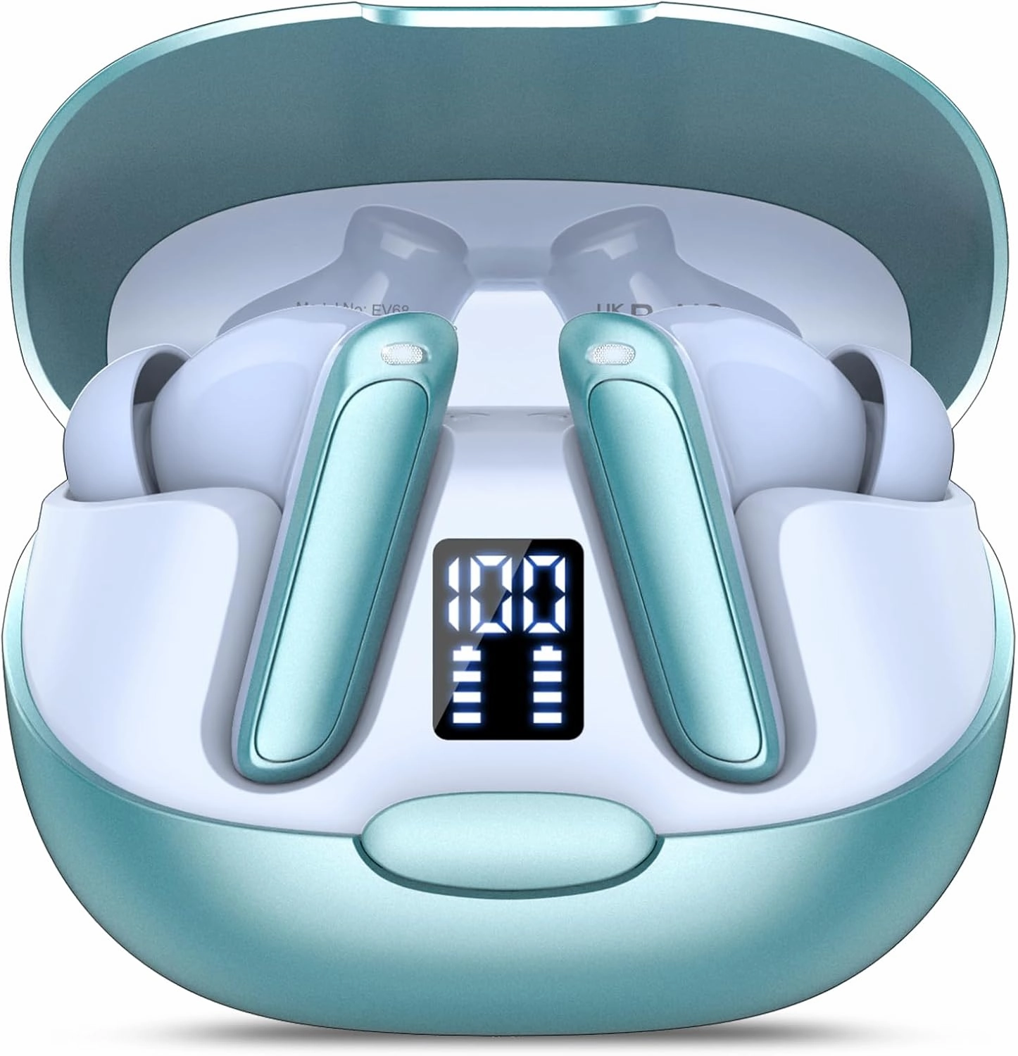 AI Language Translation Earbuds, 3-in-1 Translator Earbuds Real Time with 4 Translation Modes with APP, 164 Language Bluetooth 5.3 Headphones Translating Device for Travel/Business/Learning, Blue reference headphones,neutral sound headphones,monitor headph