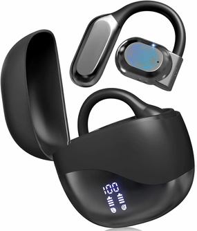 AI Translation Earbuds Real Time, 144 Language Translator Earbuds for iPhone and Android 3-in-1 Translation Headphones Translating Device for Travel Business Learning with Charging Case(Black) wireless earbuds,Bluetooth earphones,true wireless stereo,
