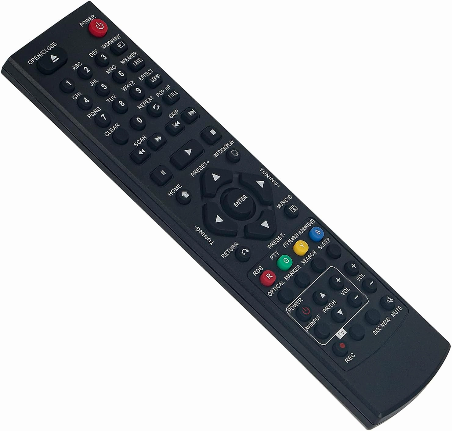 AKB72976003 Replace Remote Control Compatible with LG Network Blu-ray Disc DVD Home Theater System HB905PA HB906TA LHB336 HB45E LHB953 LHB306 HB906TAW HB906SCPR LHB976 LHB536 HX551 HX906SB HX906PA home cinema system,5.1 home theater,surround sound package,