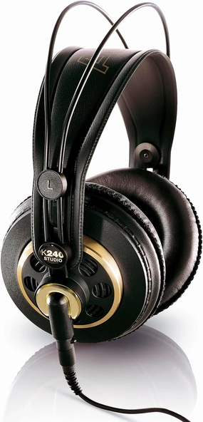 AKG Headphones, Gold, One Size (K240STUDIO) audiophile headphones,high-end headphones,studio over-ear,
