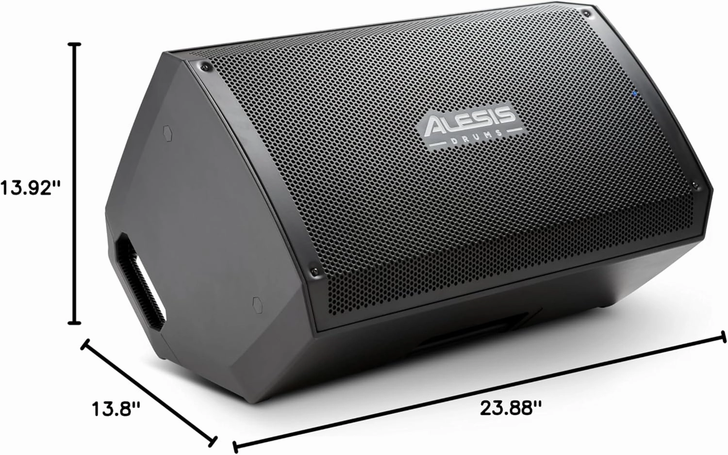 Alesis Strike Amp 12 MK2-2500W Drum Amp Speaker for Electric Drum Set with Bluetooth, 12" Woofer, HPF EQ and Ground-Lift Switch