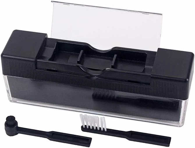 Alnicov 1Set Phonograph Record Cleaning KitVinyl Records Cleaning KitTurntables Cleaning Kitwith Small Brush record cleaning kit,vinyl cleaner,stylus brush set,
