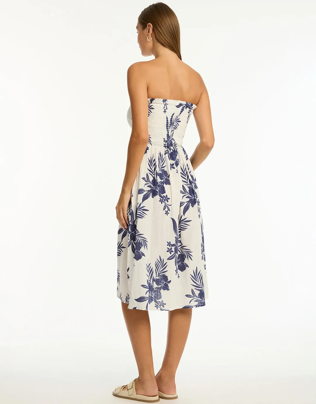 Aloha Beach Skirt - White