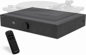 Andover Audio Spinbase 2 Speaker System Designed for Turntables; Phono Input, BT, Analog and Optical Input, ISOGroove Anti-Feedback, with Remote Control (Black) direct-drive turntable,DJ turntable,hi-torque vinyl deck,