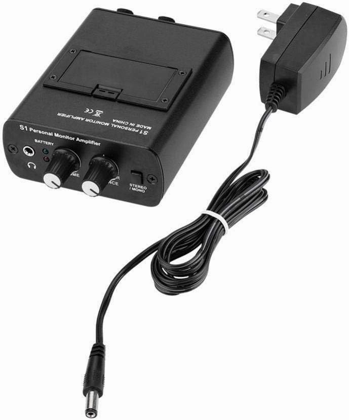 ANLEON S1 Personal In-Ear Monitor Headphone Amplifier for drummers keyboardist guitar player vocalist bass player in-ear amp IEM system integrated amplifier,stereo receiver,hi-fi amp combo,