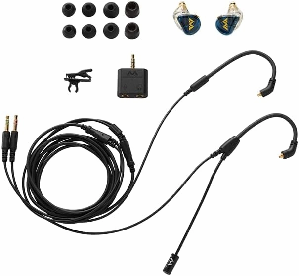 Antlion Audio Kimura Duo in-Ear Headset (IEM Headset) in-ear monitors,hi-fi IEMs,studio earphones,