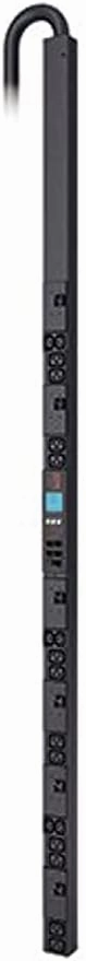 APC Rack Mount PDU, Metered 200V-240V/60A Three-Phase PDU, (18) Outlets, 0U Vertical Rackmount (AP8866)