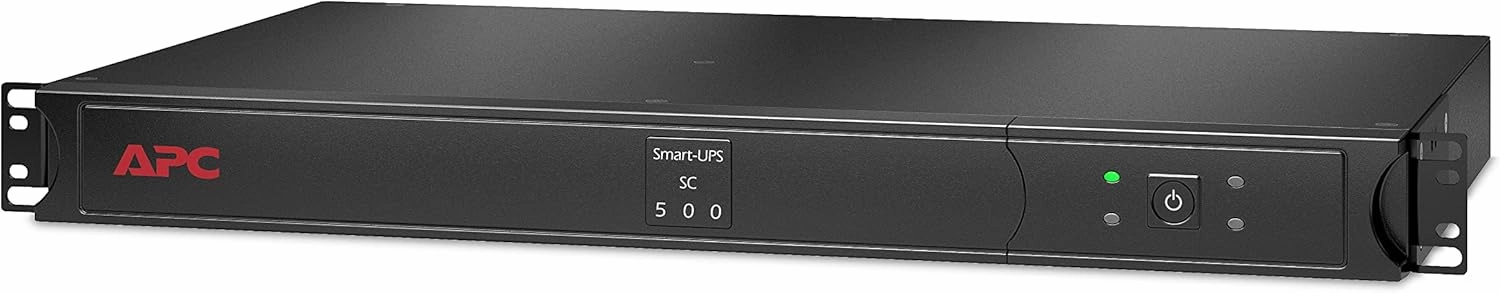 APC Smart-UPS SC 500VA, 1U Rackmount UPS (SC500RM1U) rackmount gear,audio rack equipment,studio rackmounts,