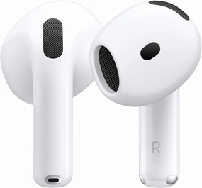 Apple AirPods 4 Wireless Earbuds, Bluetooth Headphones, with Active Noise Cancellation, Adaptive Audio, Transparency Mode, Personalized Spatial Audio, USB-C Charging Case, Wireless Charging, H2 Chip noise cancelling headphones,ANC headphones,travel headpho