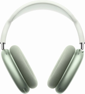 Apple AirPods Max Wireless Over-Ear Headphones, Active Noise Cancelling, Transparency Mode, Personalized Spatial Audio, Dolby Atmos, Bluetooth Headphones for iPhone  Green over-ear headphones,closed back headphones,wireless studio cans,