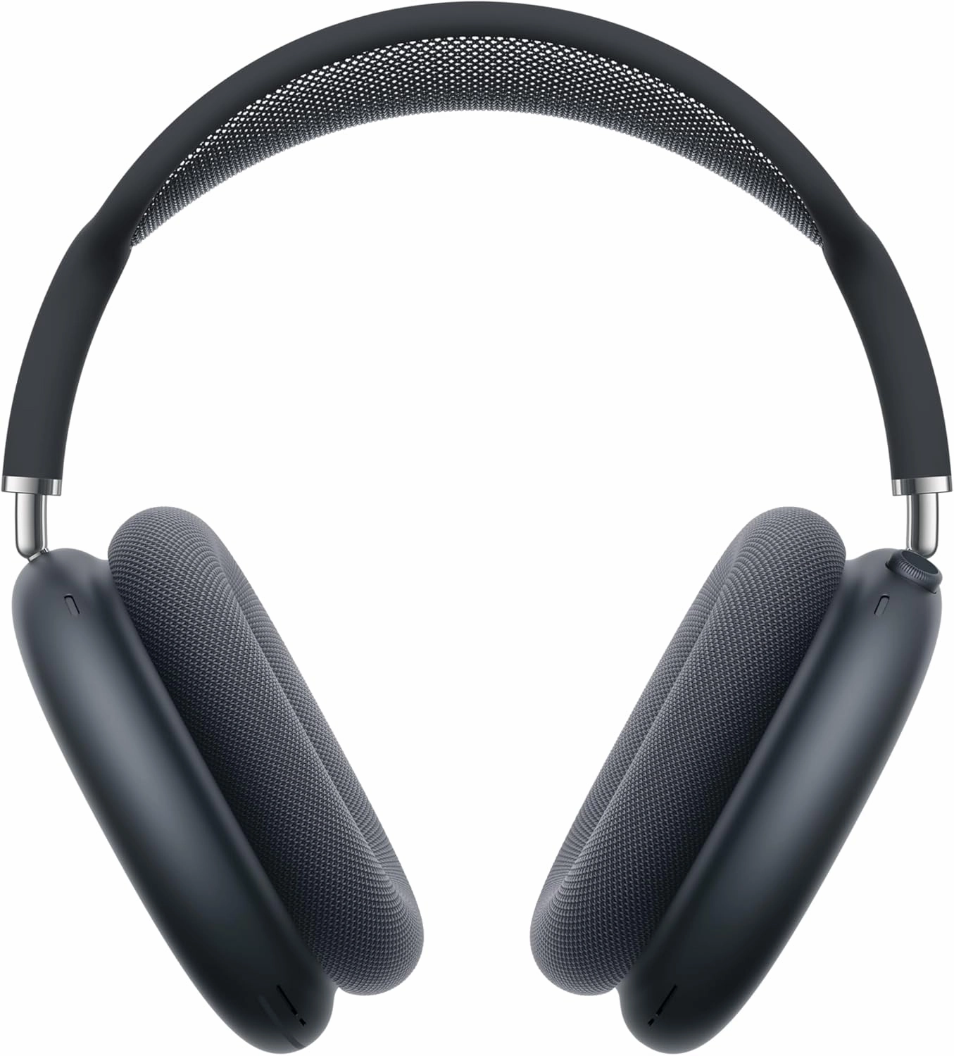 Apple AirPods Max Wireless Over-Ear Headphones, Pro-Level Active Noise Cancellation, Transparency Mode, Personalized Spatial Audio, USB-C Charging, Bluetooth Headphones for iPhone - Midnight noise cancelling headphones,ANC headphones,travel headphones,