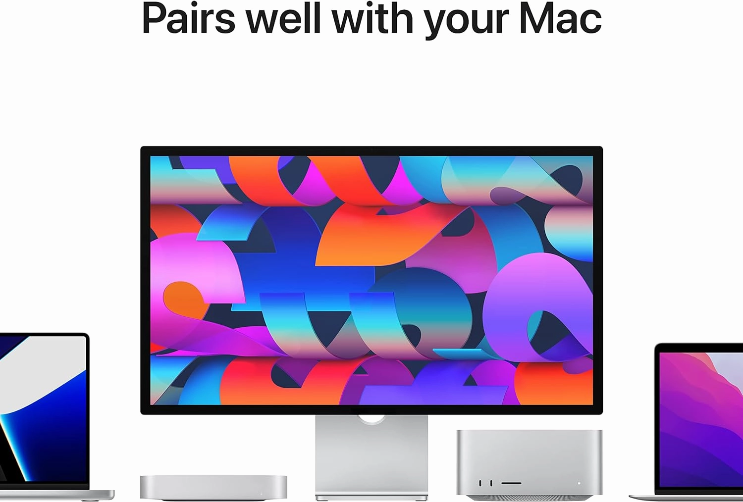 Apple Studio Display - Nano-Texture Glass - Tilt-Adjustable Stand
