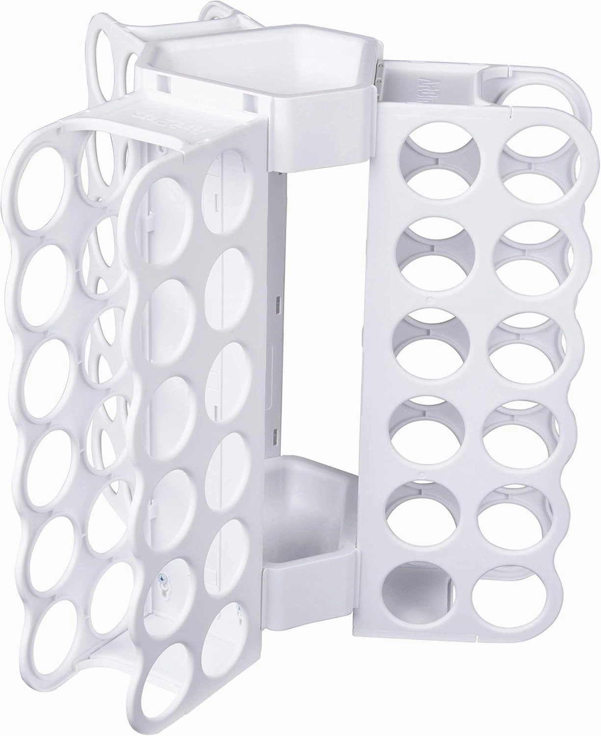 ArtBin 6864XL Vinyl Storage Tower, Vinyl Sheet Organizer for up to 36 Vinyl Rolls, White