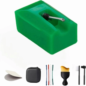 ATN95E Replacement Stylus for AT LP120 Turntable. AT95E Cartridge.AT95E Stylus phono cartridge wires.3PCS Turntable Needle Stylus Brush.record mitt turntable cartridge,phono cartridge,MM MC stylus,