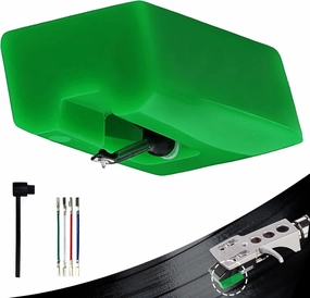 ATN95E Replacement Stylus for Audio-Technica AT-LP120-USB Turntables Record Player, Compatible with AT95E AT93 AT3400 Phono Cartridges turntable cartridge,phono cartridge,MM MC stylus,