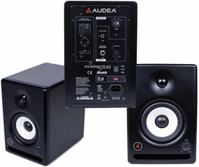 Audea Sound Mate Studio Monitor Speaker - Premium Desktop Active Monitor, High-Resolution Sound, Near-Field Recording & Music Production Speaker studio monitors,nearfield speakers,mixing reference monitors,