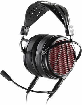 Audeze LCD-GX Audiophile Over-Ear Gaming Headset, Black, with case audiophile headphones,high-end headphones,studio over-ear,