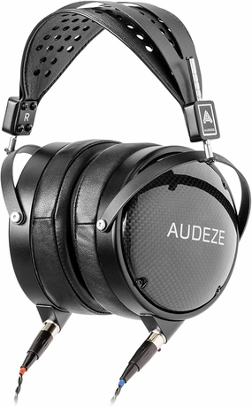 Audeze LCD-XC Over Ear Closed Back Headphone, Carbon Weave earcups with Suspension Headband, Creator Edition with Economy Carry case  New 2021 Version over-ear headphones,closed back headphones,wireless studio cans,