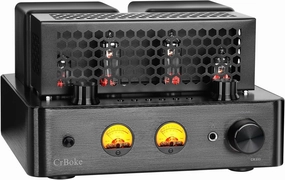 Audio 100 W Integrated Stereo Hybrid Tube Amplifier with Subwoofer Output and Turntable Phono Preamp tube amplifier,valve amp,audiophile tube stereo,