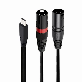 Audio Cable USB C to 3Pin Cable Male to USB C Converters Adapter for Smartphone Laptops Compatible for Amplifiers wireless audio bridge,Bluetooth transmitter,WiFi audio link,