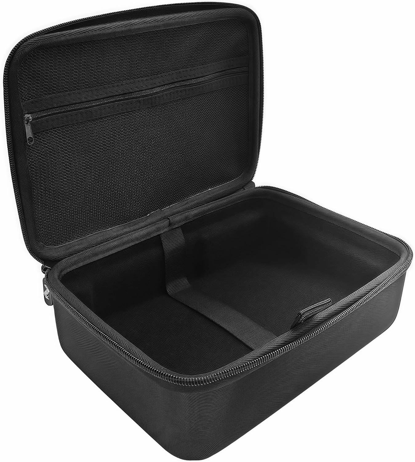 Audio Interface Storage Case, Compatible with SSL2 MKII and SSL2  MKII Audio Interfaces, Top Cover Zipper Mesh Pocket Design and Handle Strap, Portable Travel Storage Case (Black) audio interface,USB interface,music recording input,