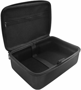 Audio Interface Storage Case, Compatible with SSL2 MKII and SSL2  MKII Audio Interfaces, Top Cover Zipper Mesh Pocket Design and Handle Strap, Portable Travel Storage Case (Black) audio interface,USB interface,music recording input,