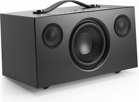 Audio Pro C5 MK II WiFi Speaker, Compact HiFi Stereo System, Wireless Speaker, WiFi, AirPlay 2, Chromecast, Spotify Connect, Black bookshelf speakers,compact stereo speakers,hi-fi shelf speakers,