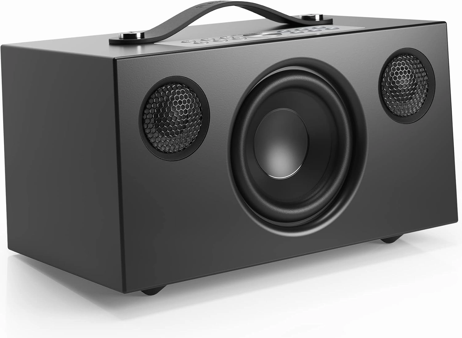 Audio Pro C5 MK II WiFi Speaker, Compact HiFi Stereo System, Wireless Speaker, WiFi, AirPlay 2, Chromecast, Spotify Connect, Black bookshelf speakers,compact stereo speakers,hi-fi shelf speakers,
