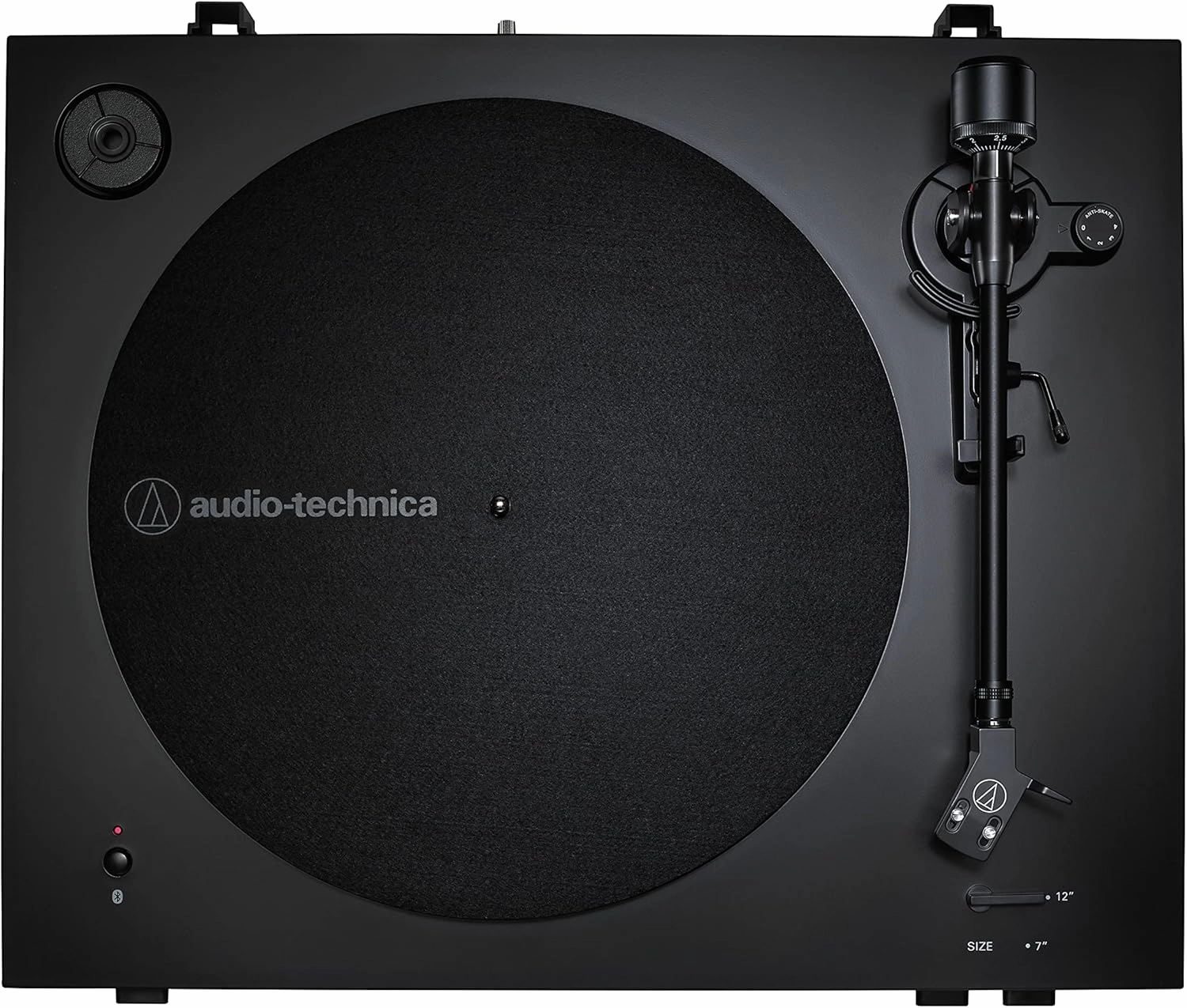 Audio Techica AT-LP3XBT-BK Bluetooth Turntable Belt Drive Fully Automatic 33/45 (Black)