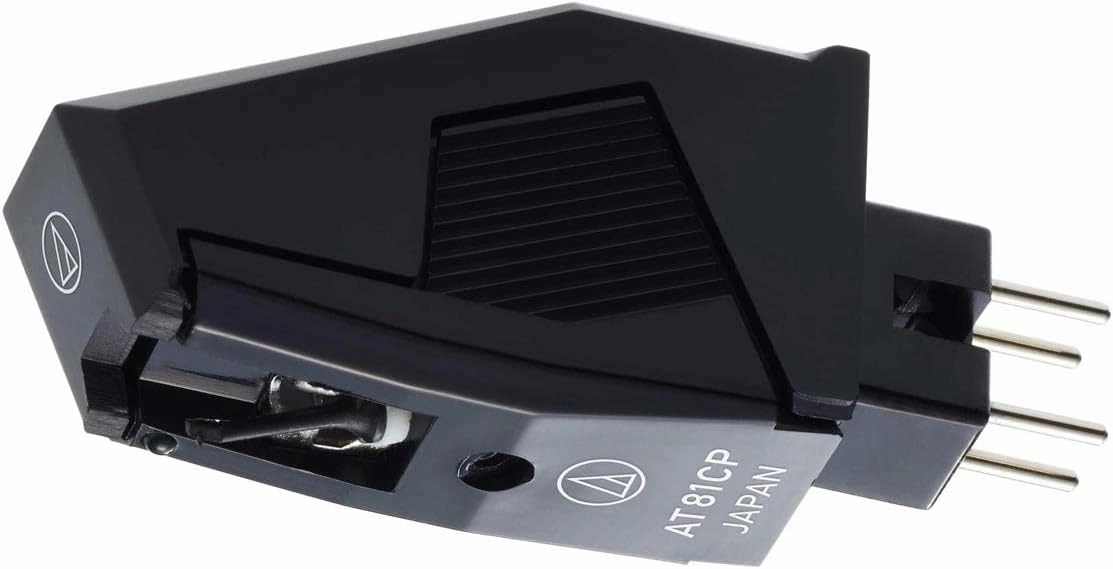 Audio-Technica AT81CP 0.6 mil Conical Cartridge for P-Mount Turntables turntable cartridge,phono cartridge,MM MC stylus,