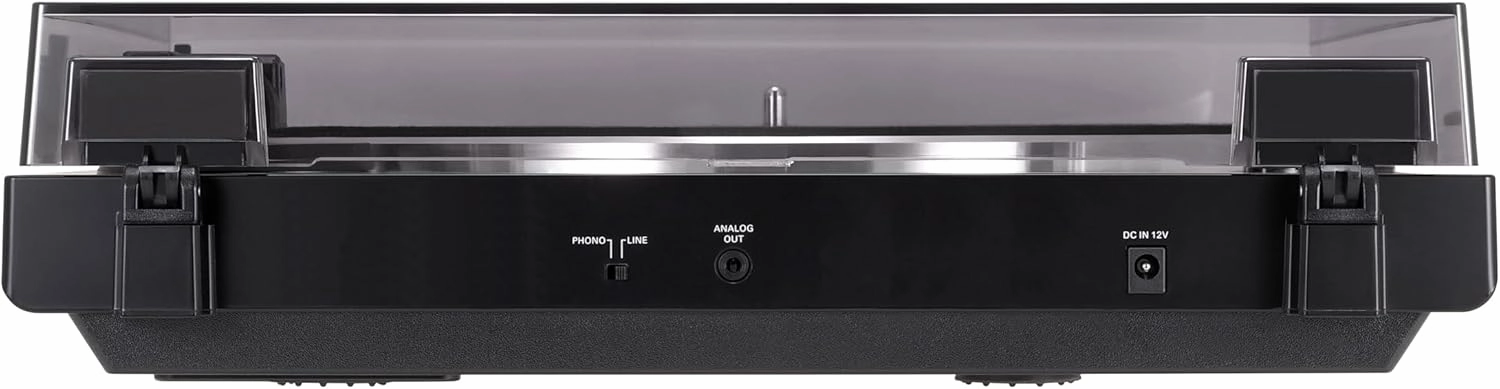 Audio-Technica AT-LP60X-BK Fully Automatic Belt-Drive Stereo Turntable, Black, Hi-Fidelity, Plays 33 -1/3 and 45 RPM Vinyl Records, Dust Cover, Anti-Resonance, Die-Cast Aluminum Platter