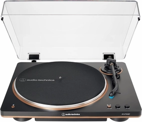 Audio-Technica AT-LP70XBT Wireless Turntable (Black/Bronze) direct-drive turntable,DJ turntable,hi-torque vinyl deck,