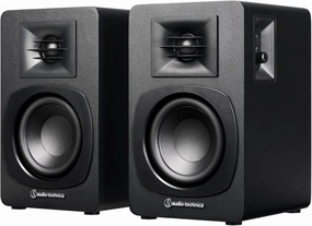 Audio-Technica AT-SP3X Bookshelf Speakers bookshelf speakers,compact stereo speakers,hi-fi shelf speakers,
