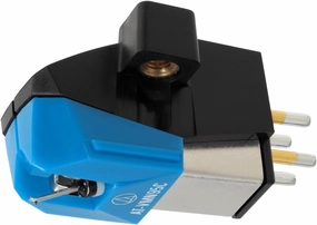 Audio-Technica AT-VM95C Dual Moving Magnet Turntable Cartridge Blue turntable cartridge,phono cartridge,MM MC stylus,
