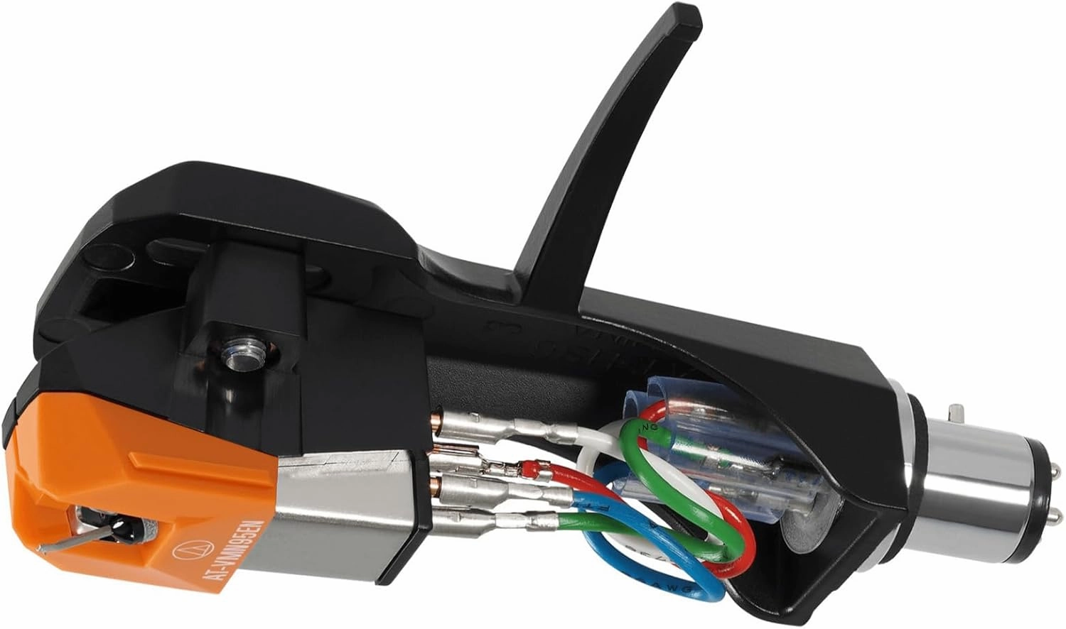 Audio-Technica AT-VM95EN/H Turntable Headshell/Cartridge Combo Kit (Orange) turntable cartridge,phono cartridge,MM MC stylus,