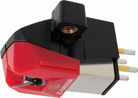 Audio-Technica AT-VM95ML Dual Moving Magnet Turntable Phono Cartridge (Red) turntable cartridge,phono cartridge,MM MC stylus,