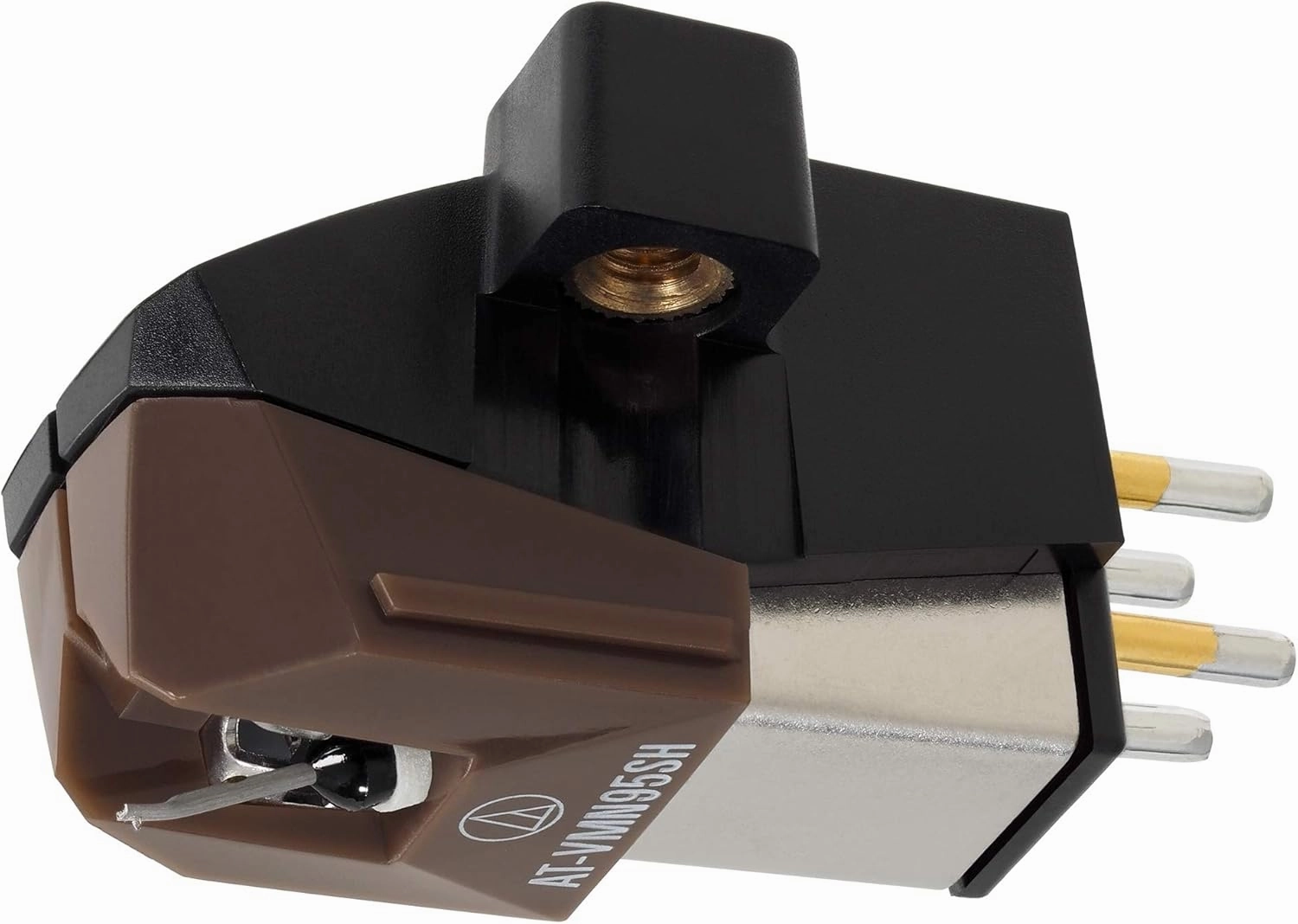 Audio-Technica AT-VM95SH Dual Moving Magnet Turntable Phono Cartridge (Brown) turntable cartridge,phono cartridge,MM MC stylus,