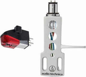 Audio-Technica AT-XP5 Elliptical DJ Turntable Cartridge and AT-HS1 Universal Headshell for LP120-USB, LP240-USB, and LP1240-USB Direct-Drive Turntables direct-drive turntable,DJ turntable,hi-torque vinyl deck,