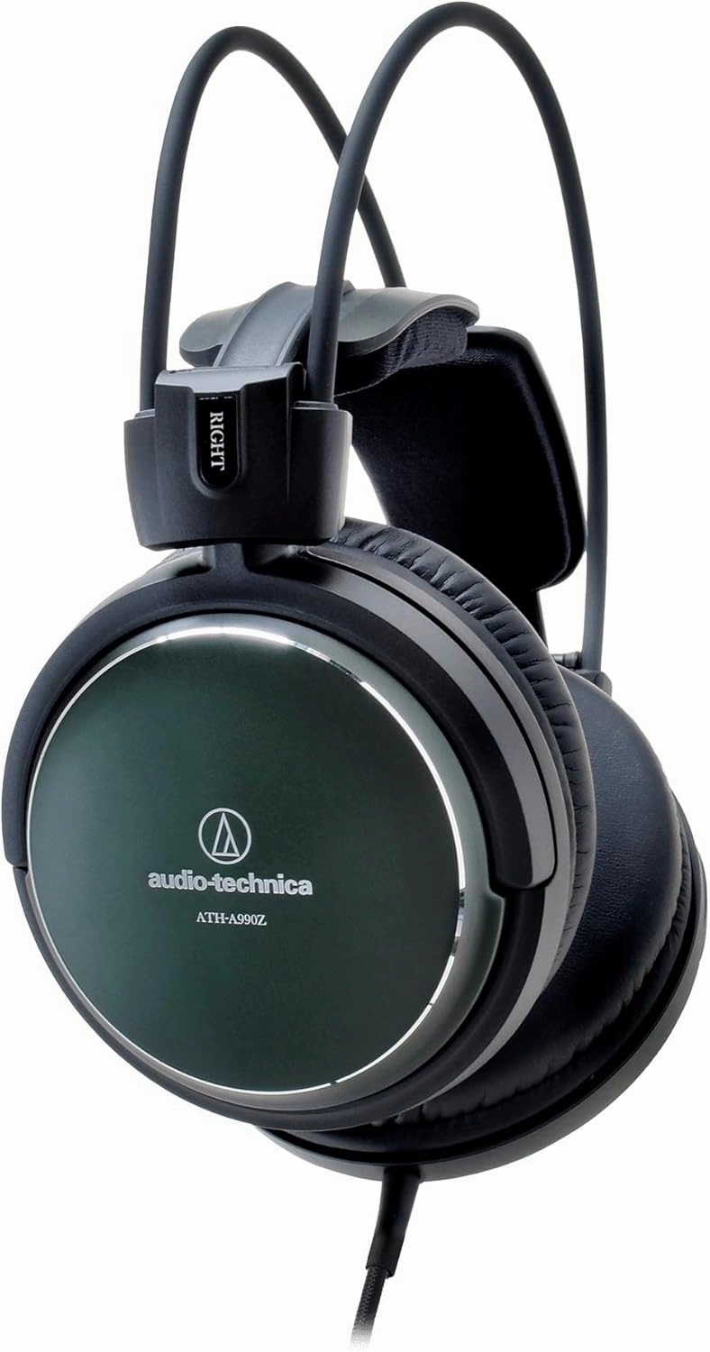 Audio-Technica ATH-A990Z Art Monitor Closed-Back Hi-Resolution Dynamic Headphones audiophile headphones,high-end headphones,studio over-ear,