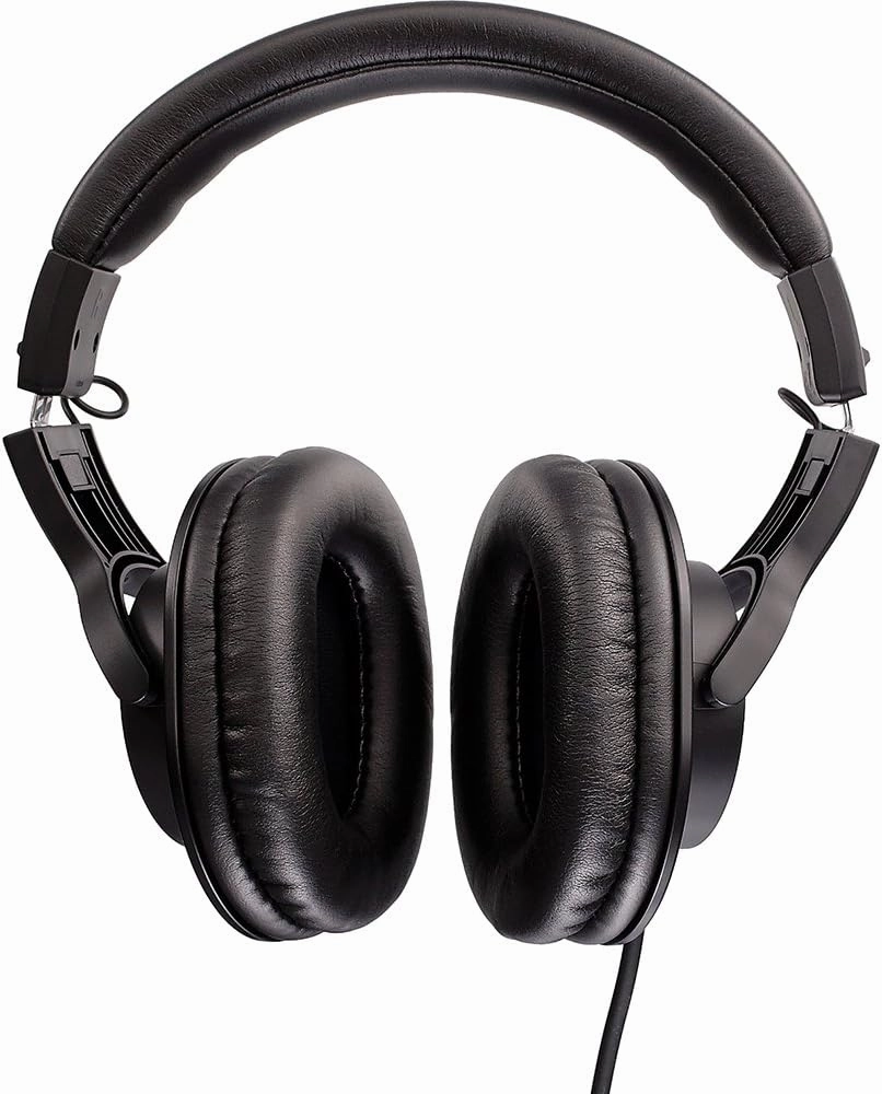 Audio-Technica ATH-M20x Professional Studio Monitor Headphones, Black (AUD ATHM20X)