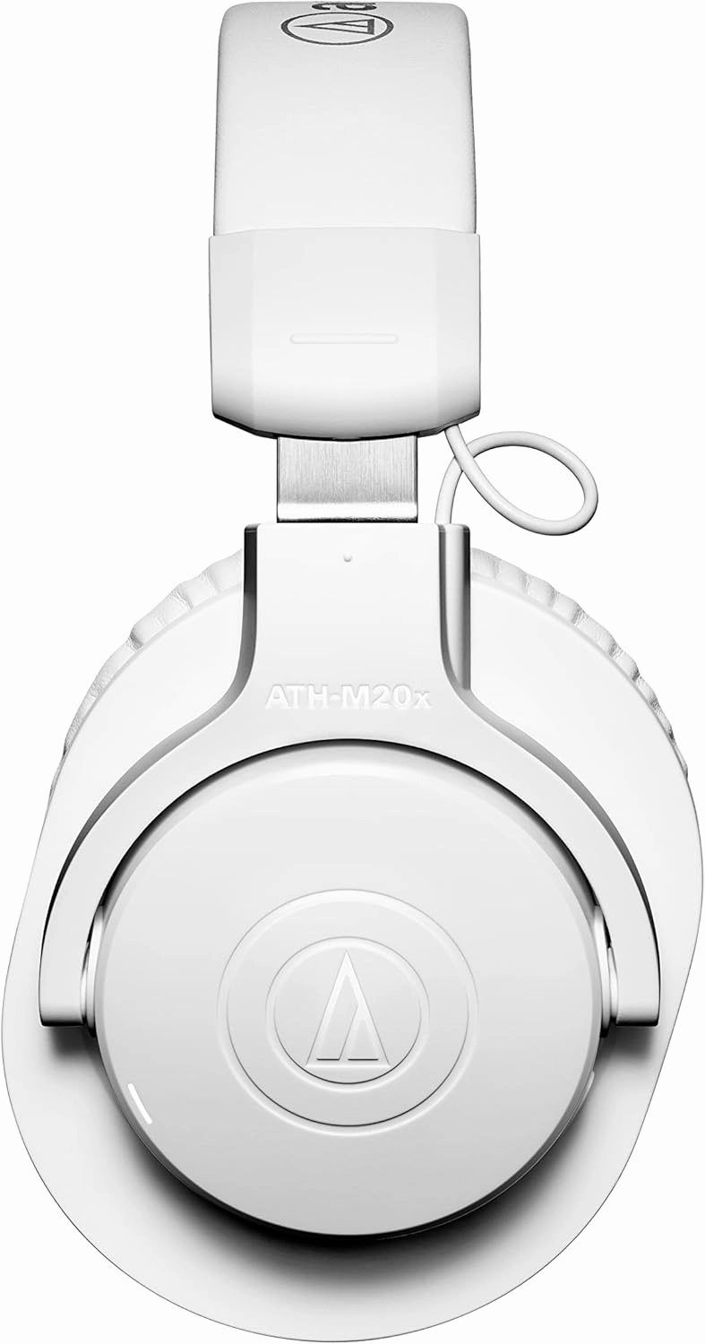 Audio-Technica ATH-M20xBTWH Wireless Over-Ear Headphones,White