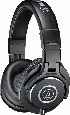 Audio-Technica ATH-M40x Professional Studio Monitor Headphones   Slappa Full Sized HardBody PRO Headphone Case (SL-HP-07) studio monitors,nearfield speakers,mixing reference monitors,