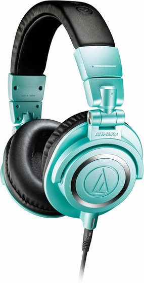 Audio-Technica ATH-M50xIB Professional Studio Monitor Headphones, Ice Blue studio monitors,nearfield speakers,mixing reference monitors,
