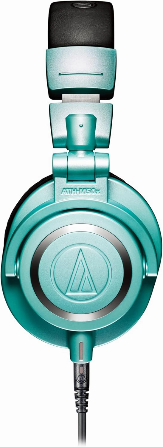 Audio-Technica ATH-M50xIB Professional Studio Monitor Headphones, Ice Blue