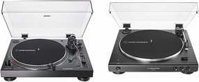 Audio-Technica ATLP120XBTUSB Wireless Direct-Drive Turntable and AT-LP60XBT Fully Automatic Bluetooth Belt-Drive Stereo Turntable Bundle direct-drive turntable,DJ turntable,hi-torque vinyl deck,