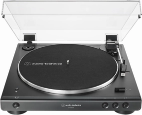 Audio-Technica ATLP60XBTBK P2 Turntable Speaker Pack, Black direct-drive turntable,DJ turntable,hi-torque vinyl deck,