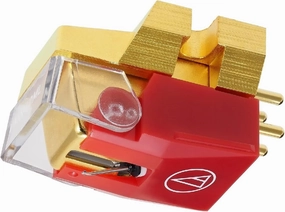 Audio-Technica VM740ML MicroLine Dual Moving Magnet Stereo Turntable Cartridge, Red turntable cartridge,phono cartridge,MM MC stylus,
